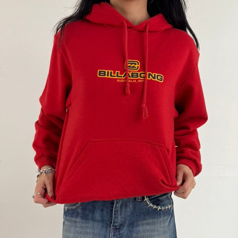 Vintage Y2K Billabong Hoodie - Women's Orange (M/L)