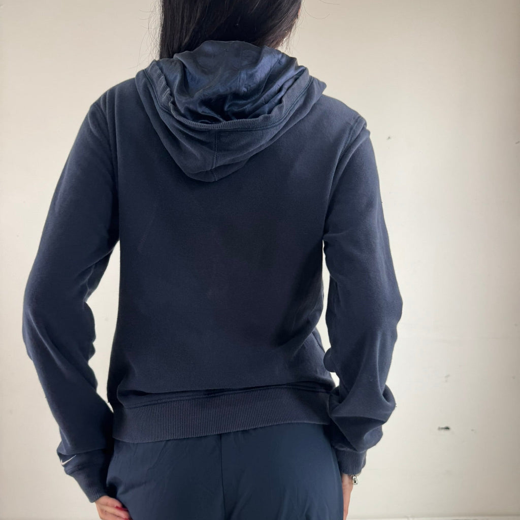 Vintage Y2K Nike Hoodie - Women's Navy (M)