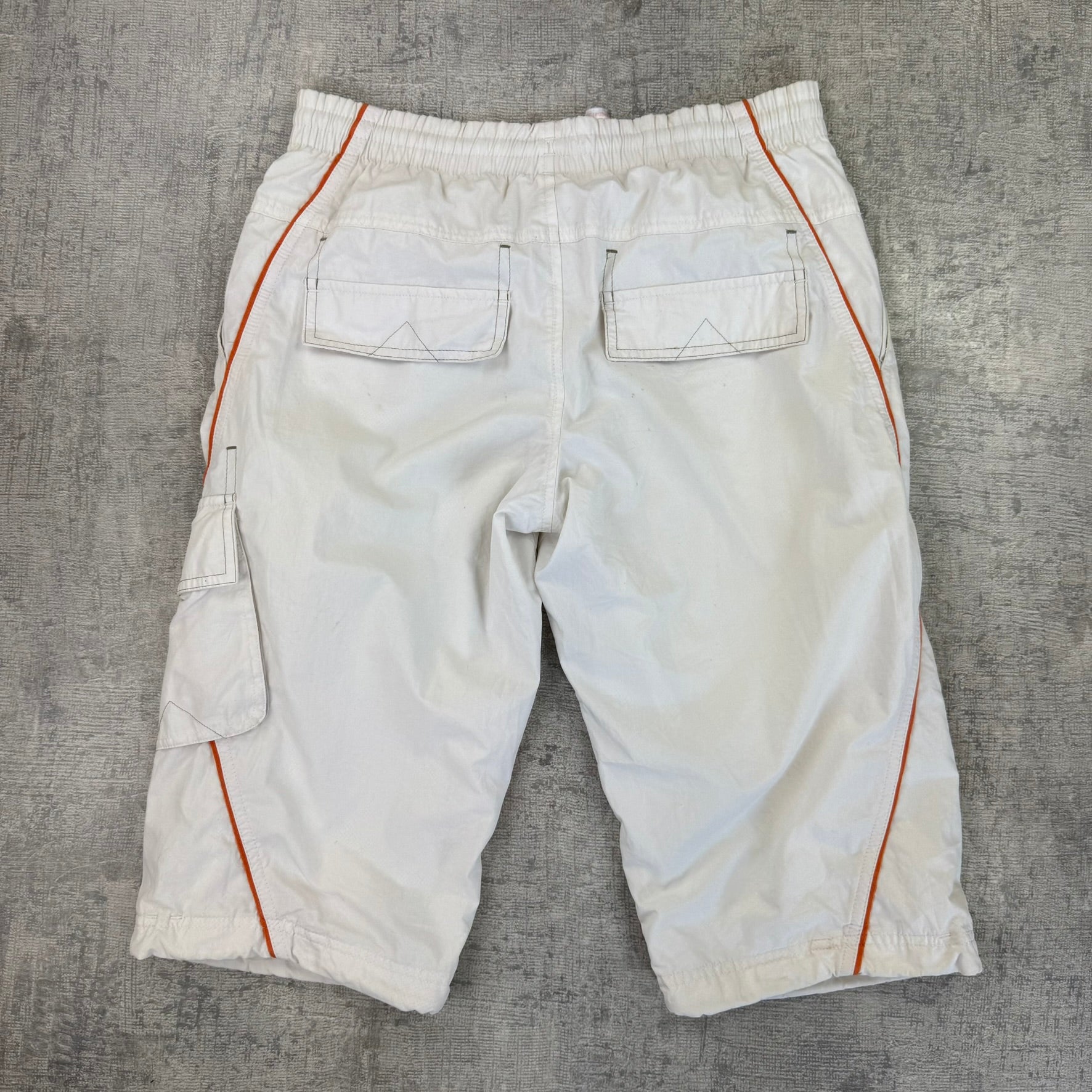 Vintage Adidas Capris - Women's White (M)