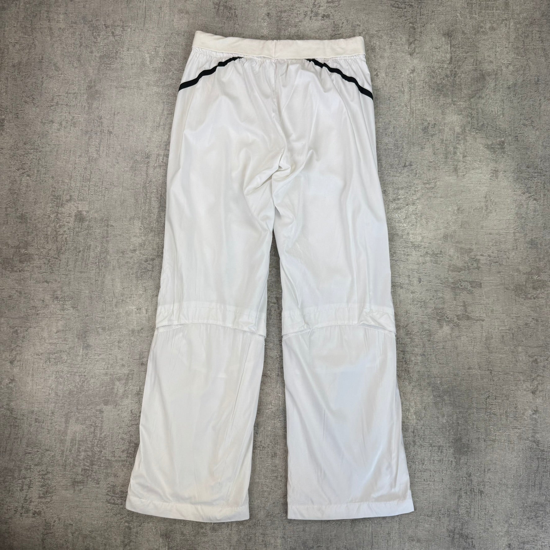 Vintage Nike Spray Pants - Women's White (S)
