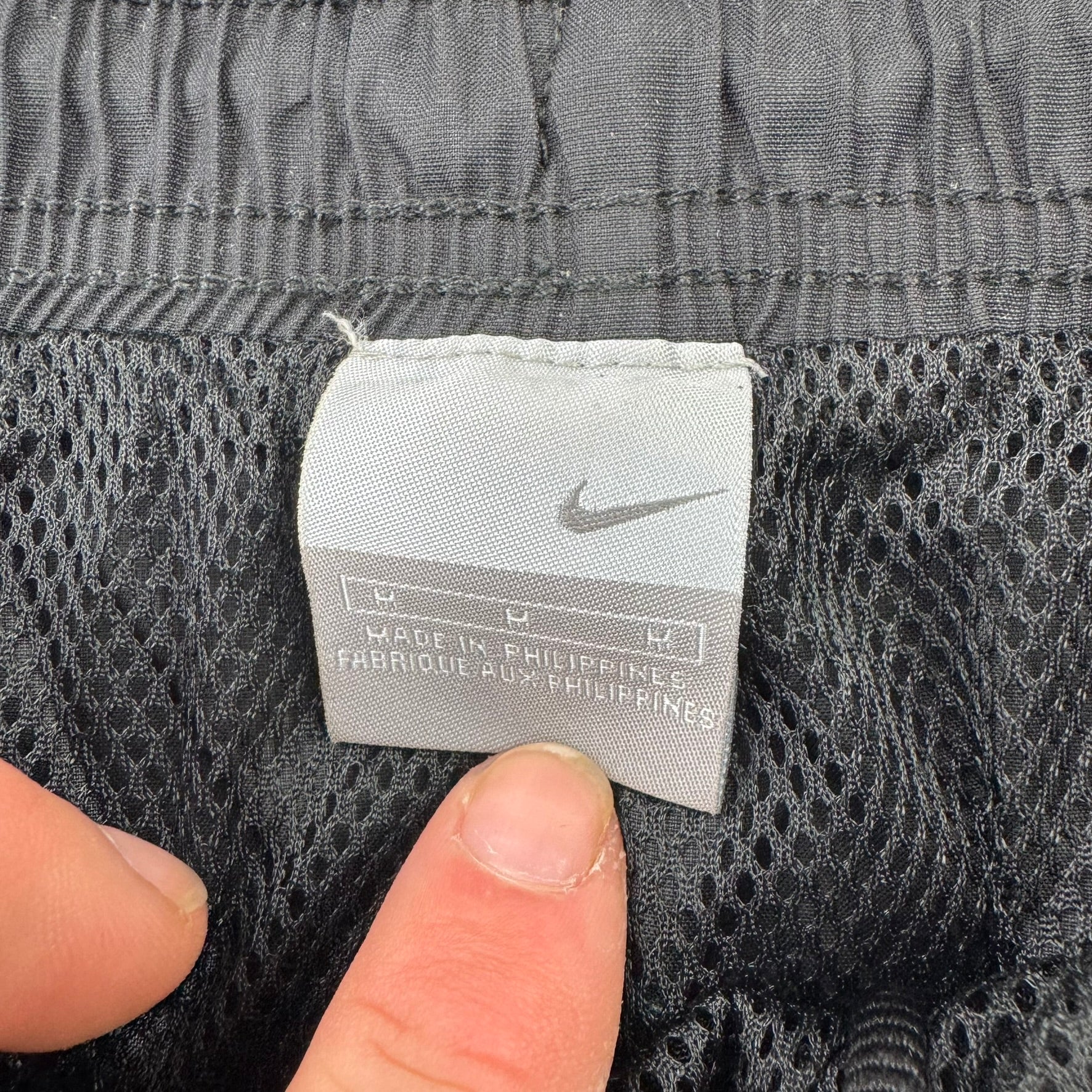 Vintage Nike Spray Pants - Men's Black (M)