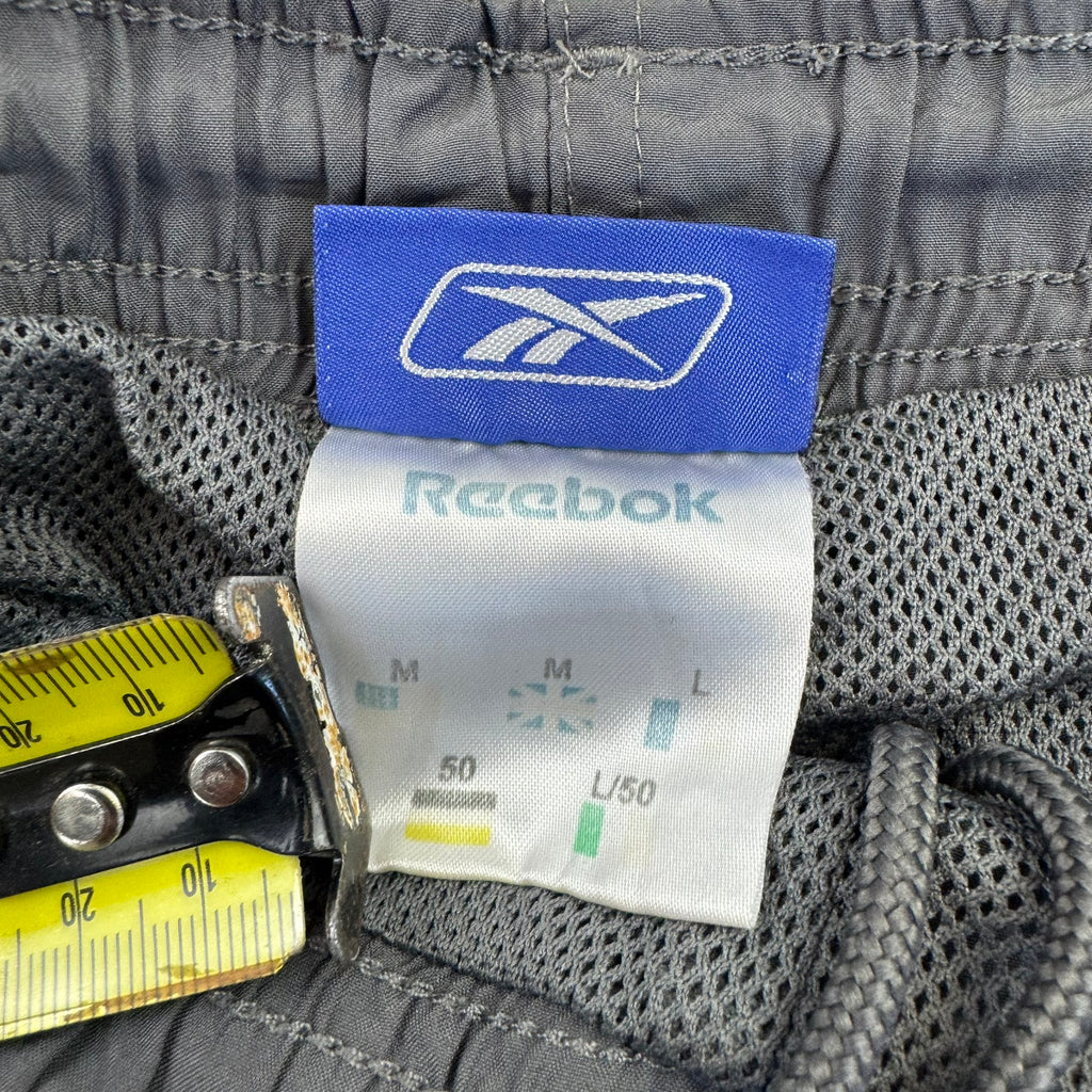 Vintage Reebok Spray Capris - Men's Grey (M)