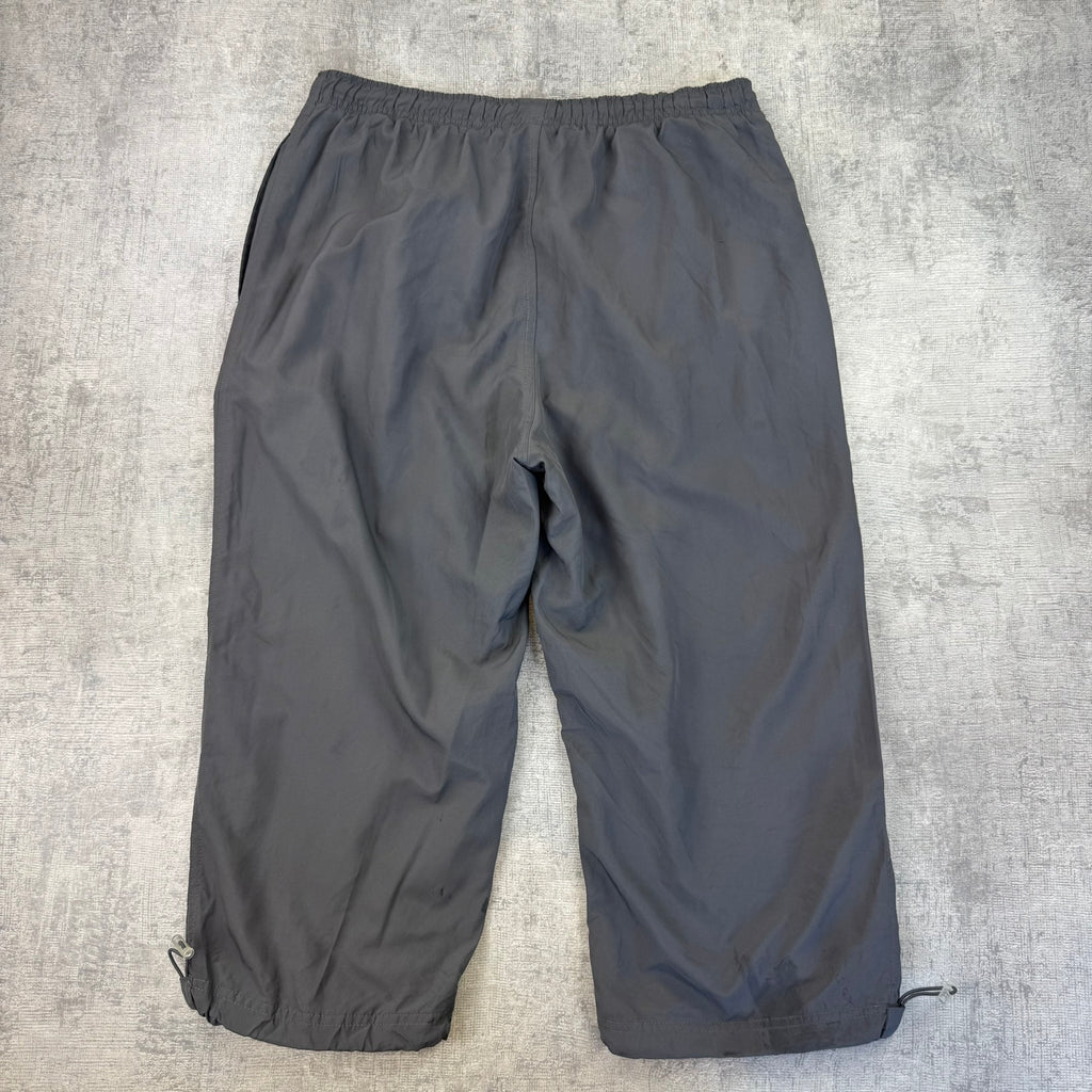 Vintage Reebok Spray Capris - Men's Grey (M)