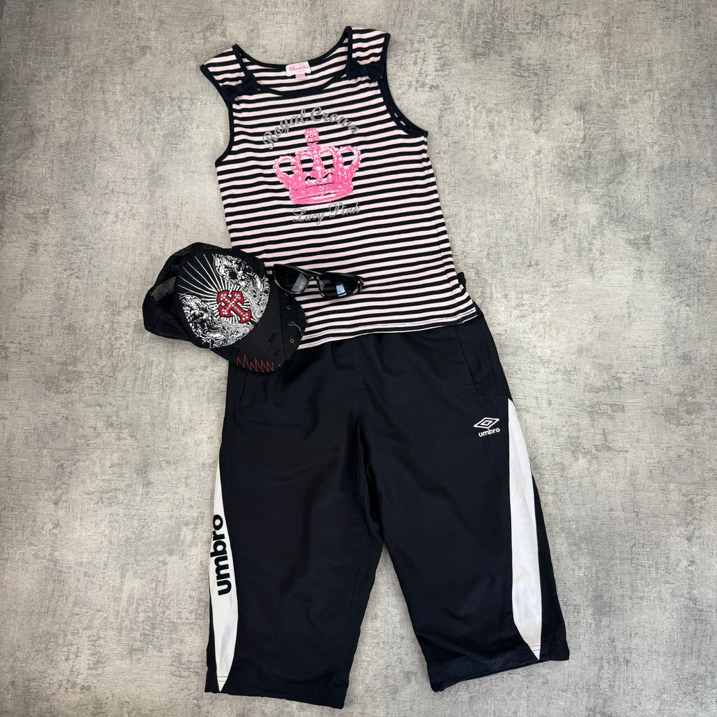 Women's 4 Piece Pre-Made Festival Bundle - Black & White (S/M)