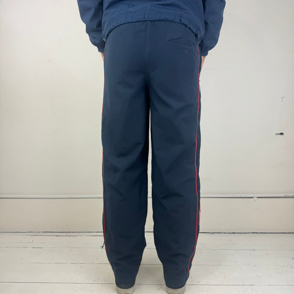 Vintage Reebok Spray Pants - Men's Navy (M)