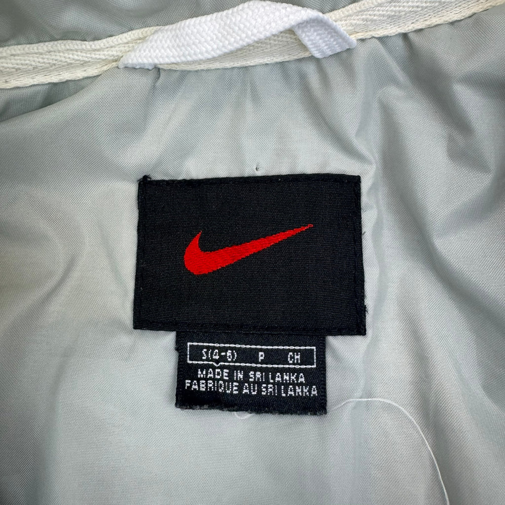 Vintage Nike Spray Jacket - Women's Grey (S)