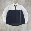 Vintage Nike Spray Jacket - Women's Black & White (M)
