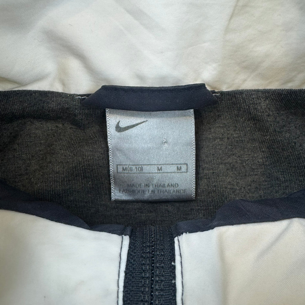 Vintage Nike Spray Jacket - Women's Black & White (M)