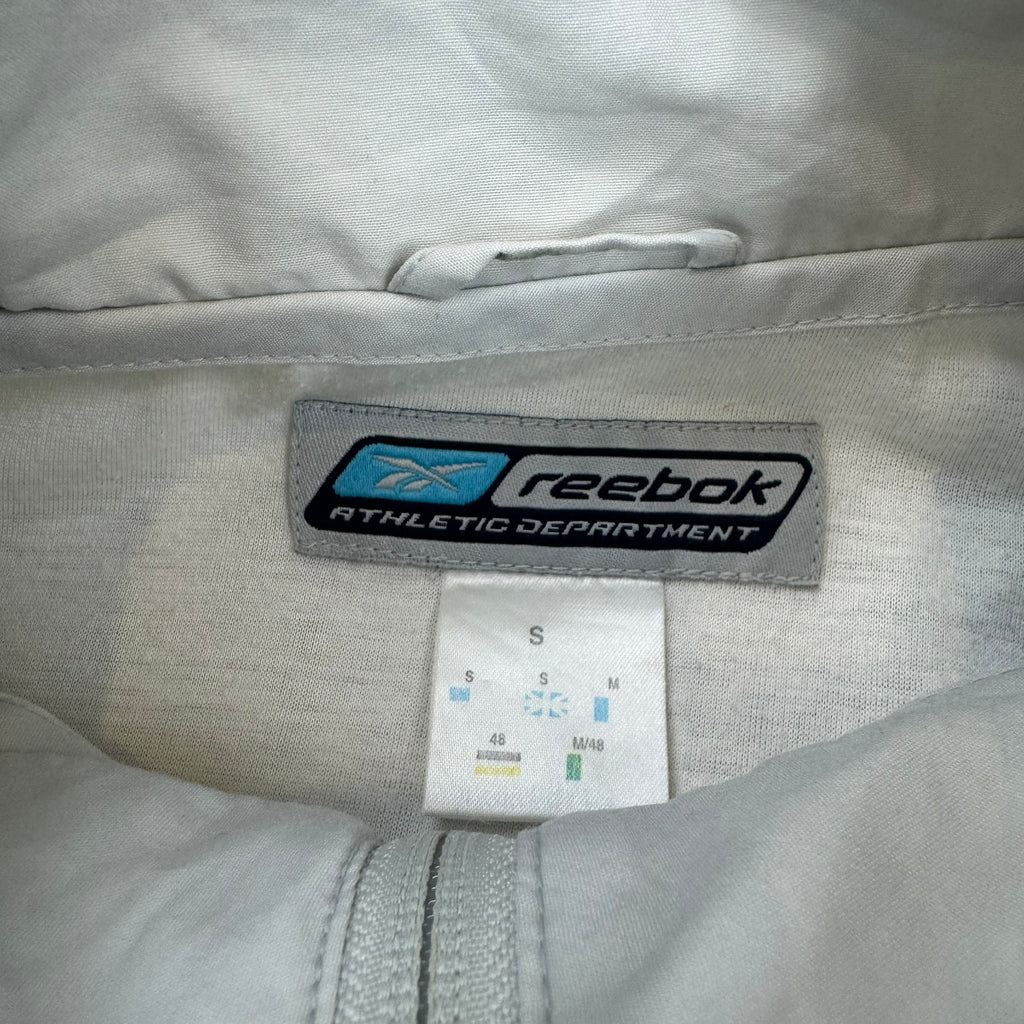 Vintage Reebok Spray Jacket - Men's Grey (S)