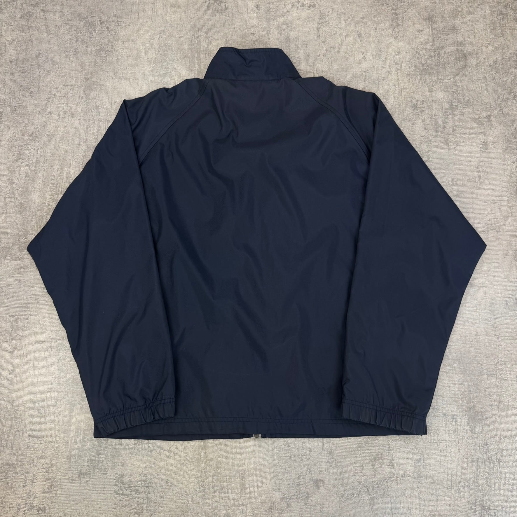 Vintage Nike Spray Jacket - Men's Navy Blue (M)