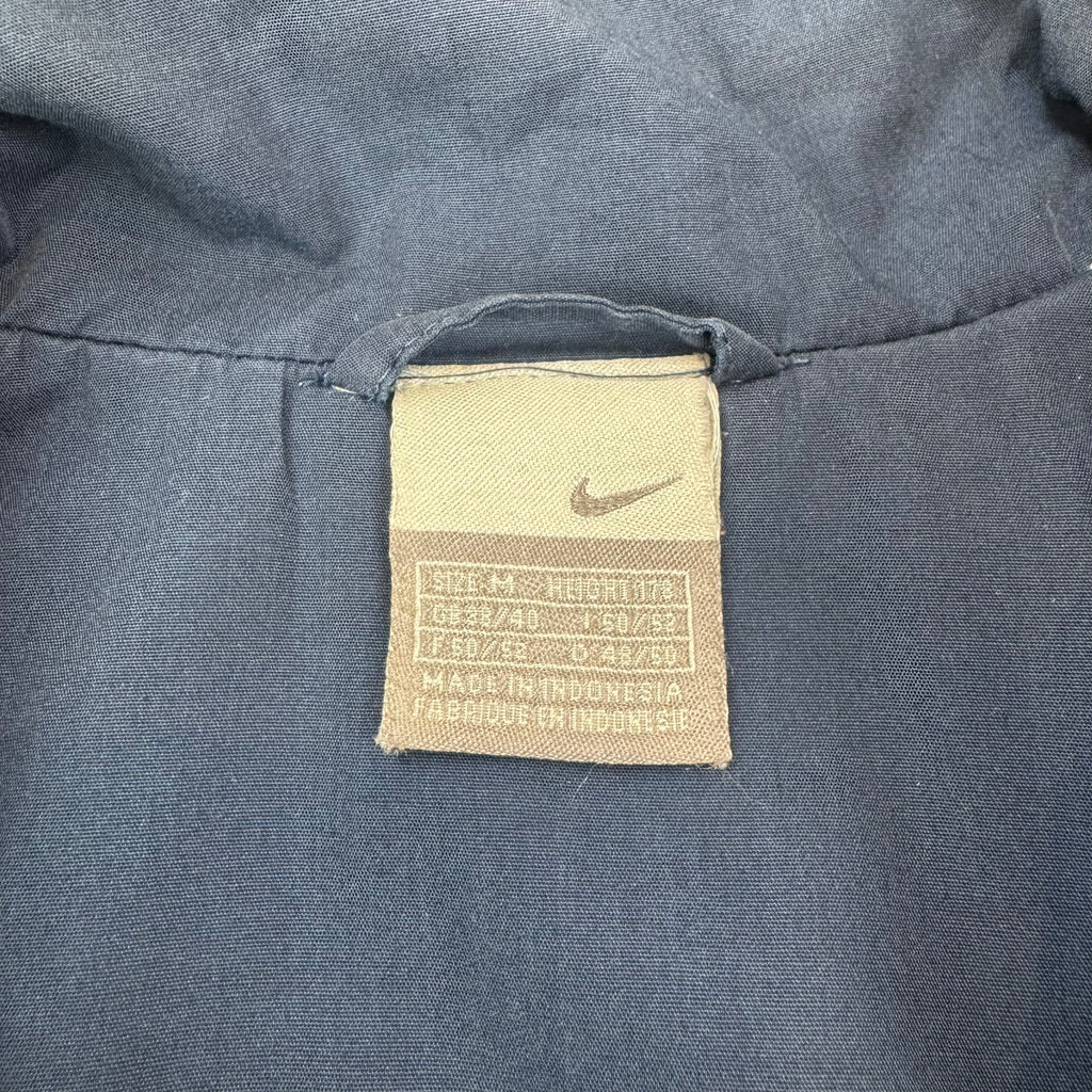 Vintage Nike Spray Jacket - Men's Navy & White (M)