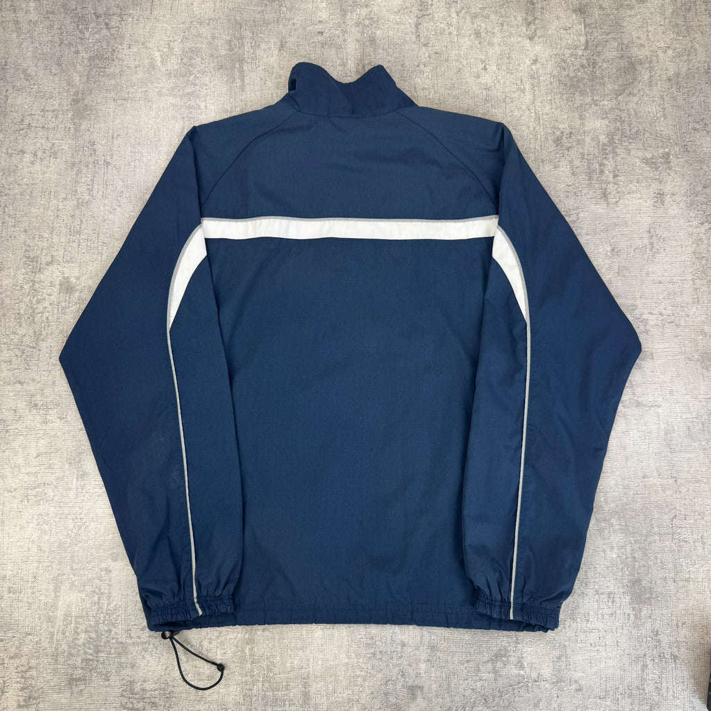 Vintage Nike Spray Jacket - Men's Navy & White (M)