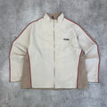 Vintage Reebok Spray Jacket - Women's Beige (L)