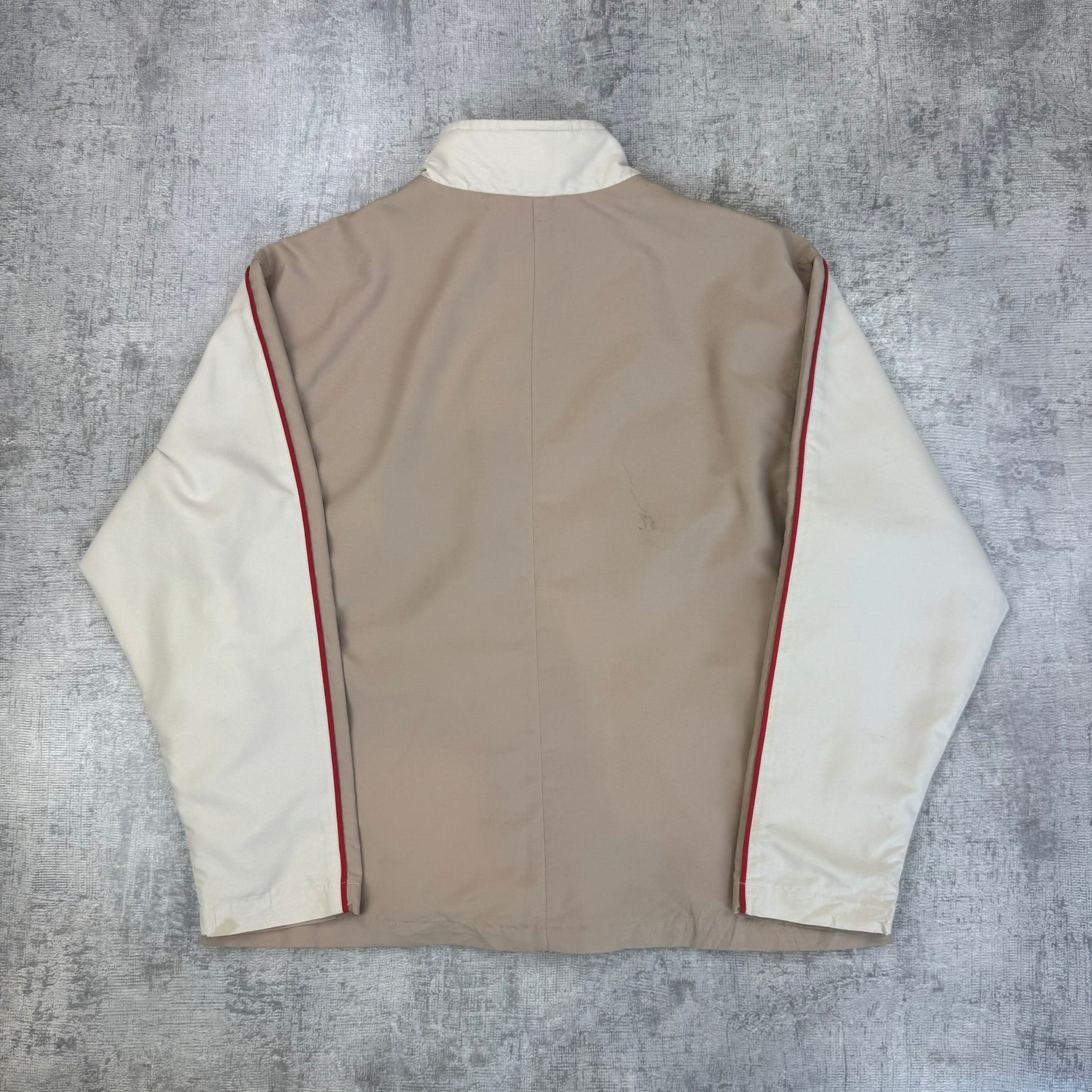 Vintage Reebok Spray Jacket - Women's Beige (L)