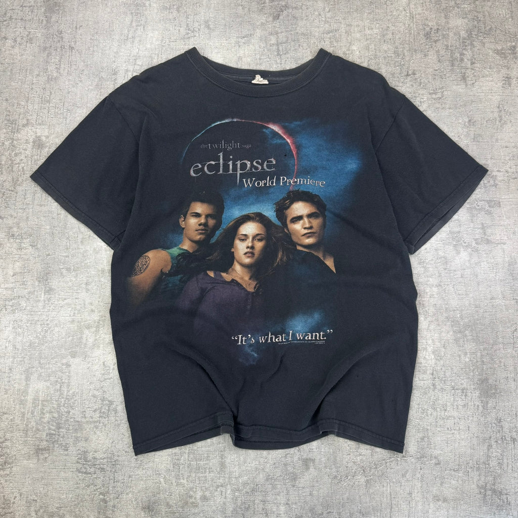 Vintage Twilight Movie T-Shirt - Men's Black (M)