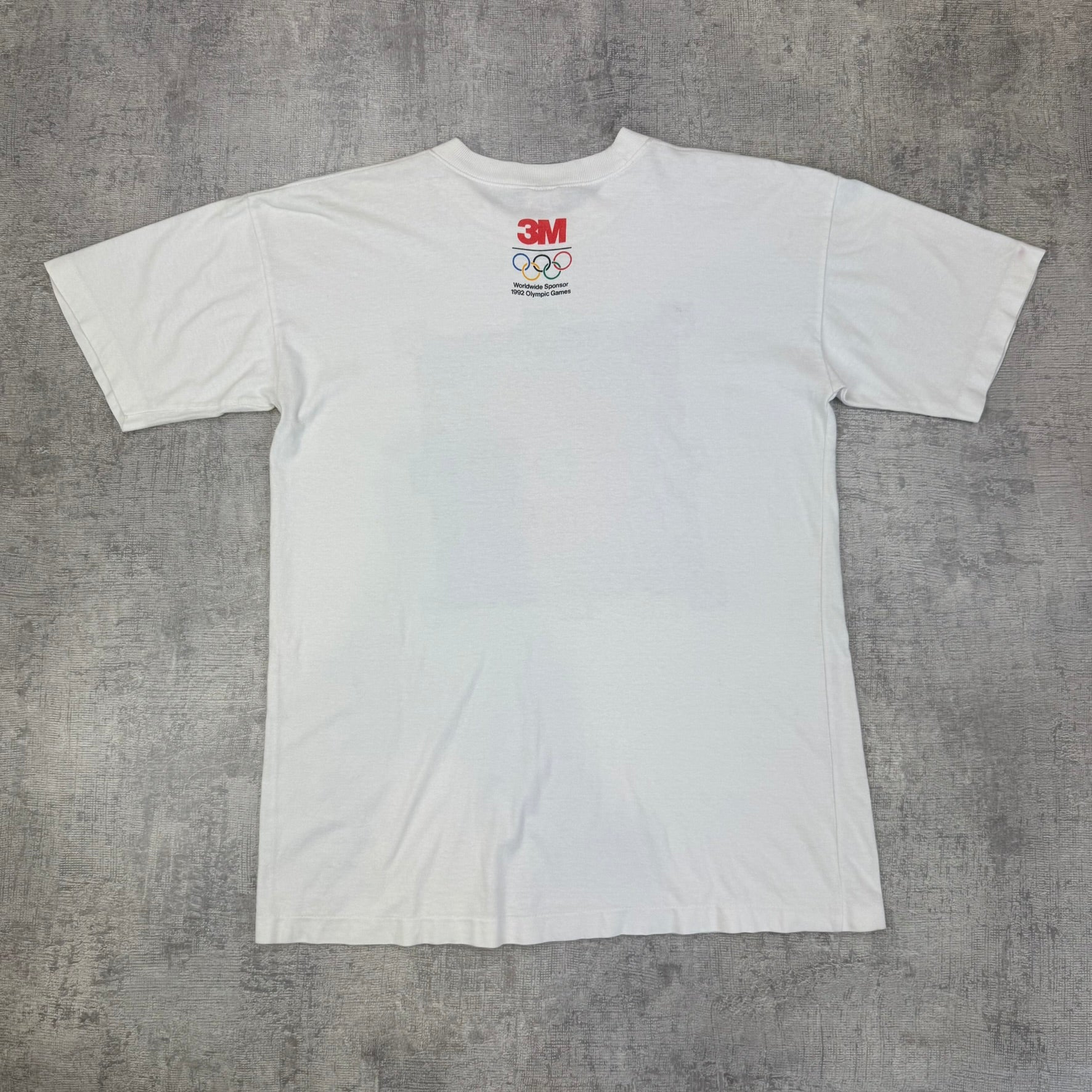 Vintage Nike 1992 Olympic T-Shirt - Men's White (L)