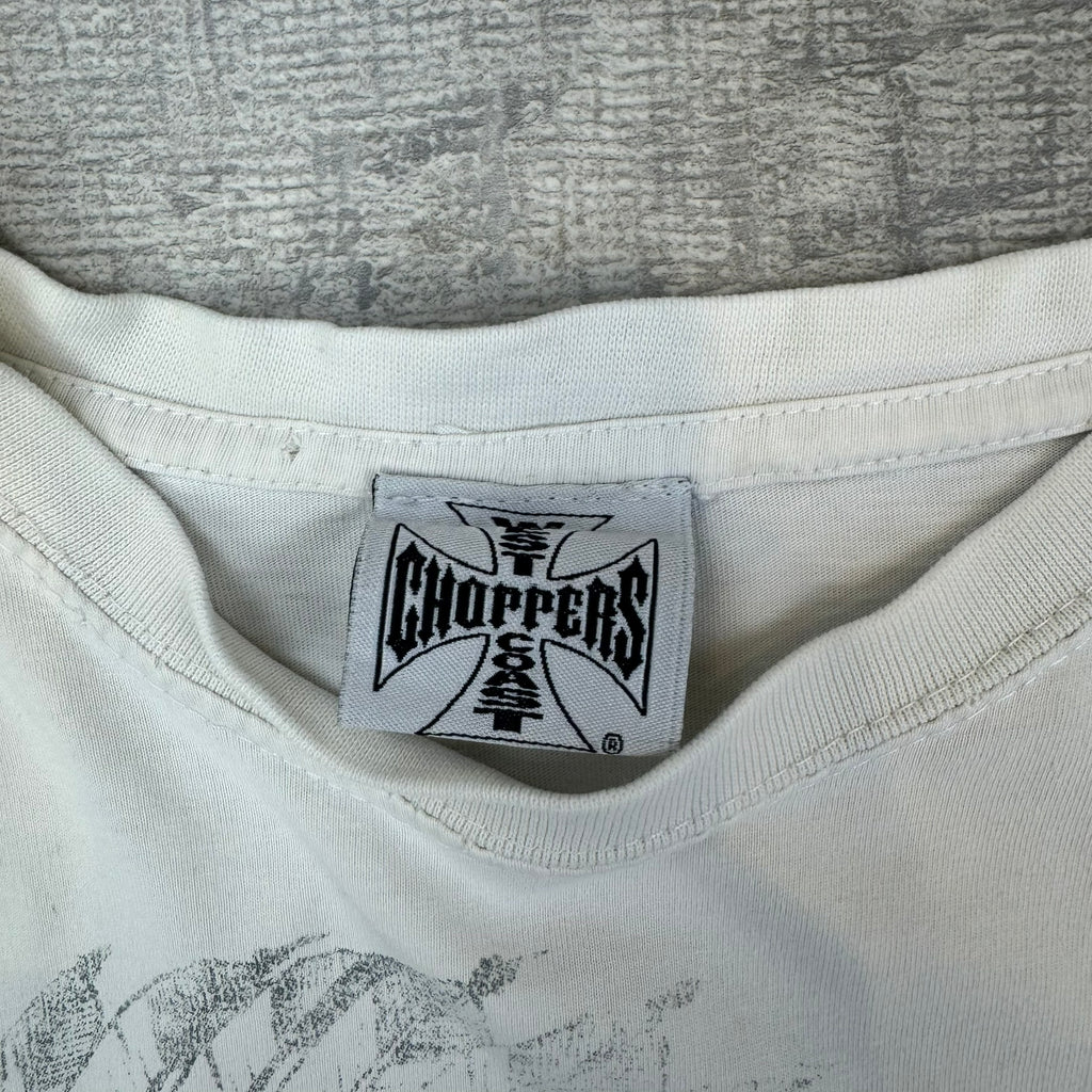 Y2K West Coast Choppers - Men's White (L)