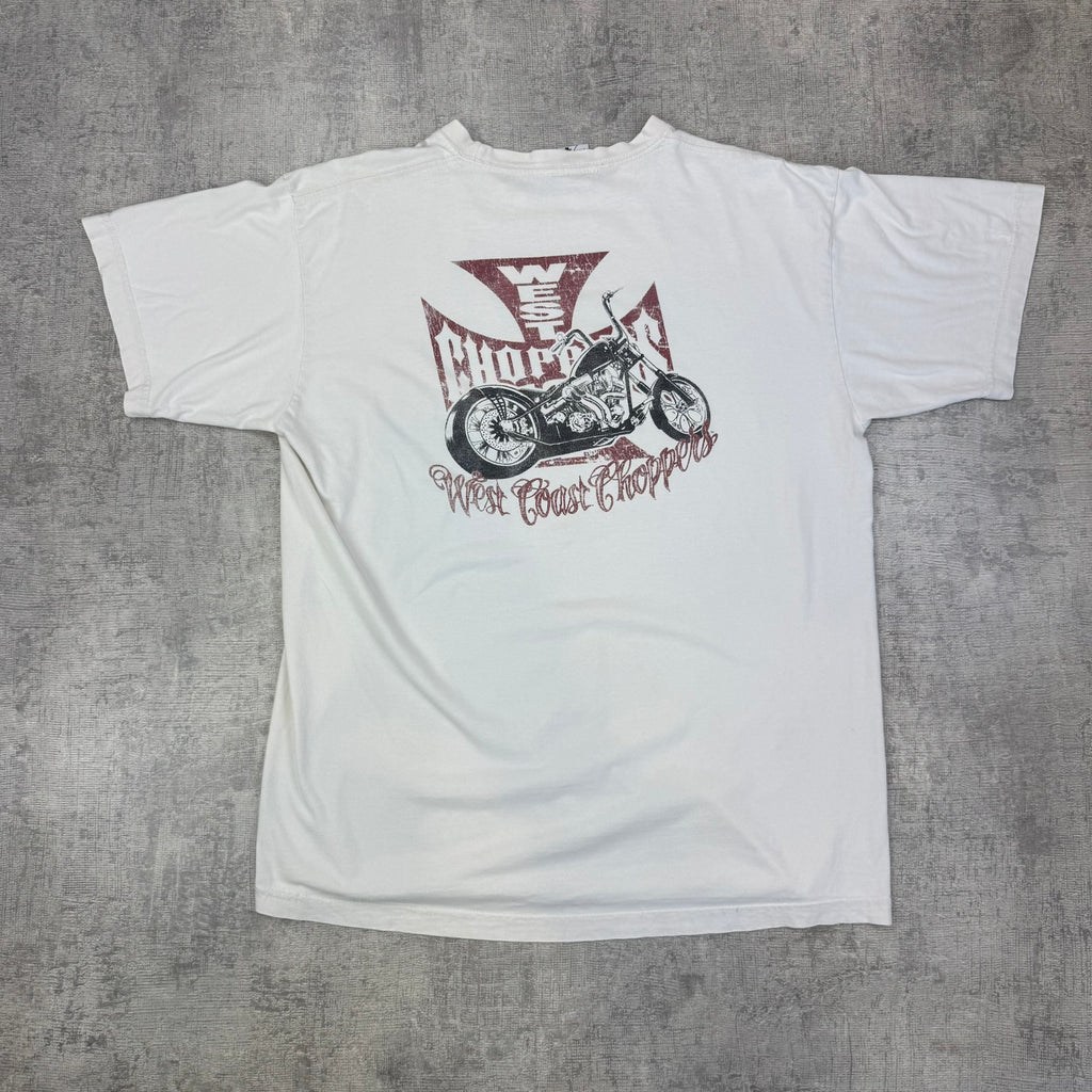 Y2K West Coast Choppers - Men's White (L)