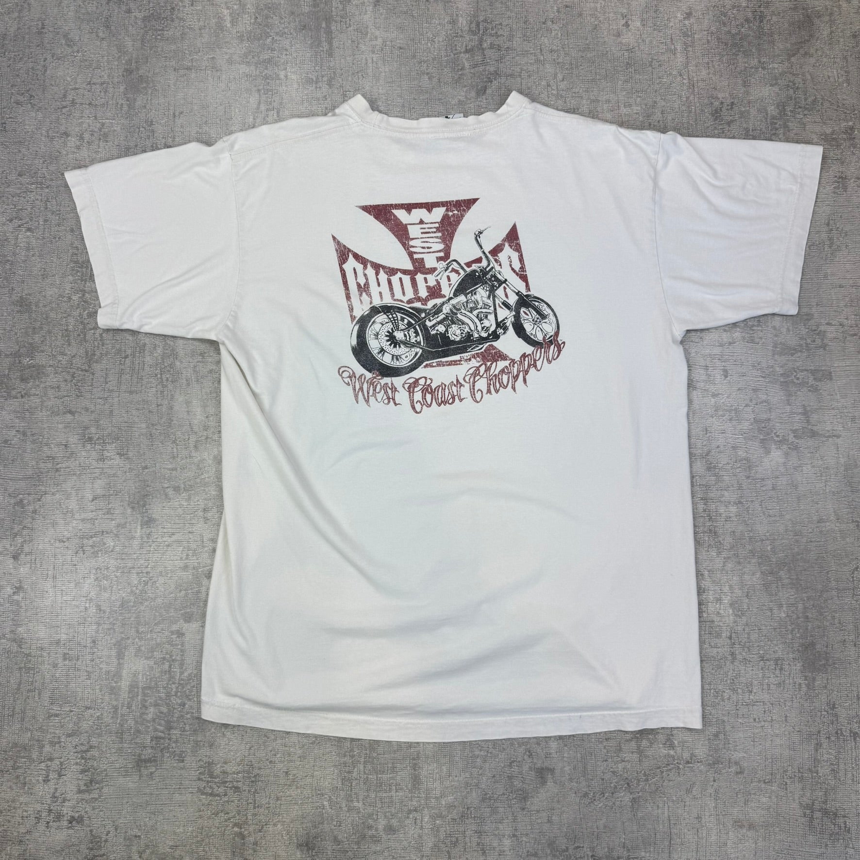 Y2K West Coast Choppers - Men's White (L)