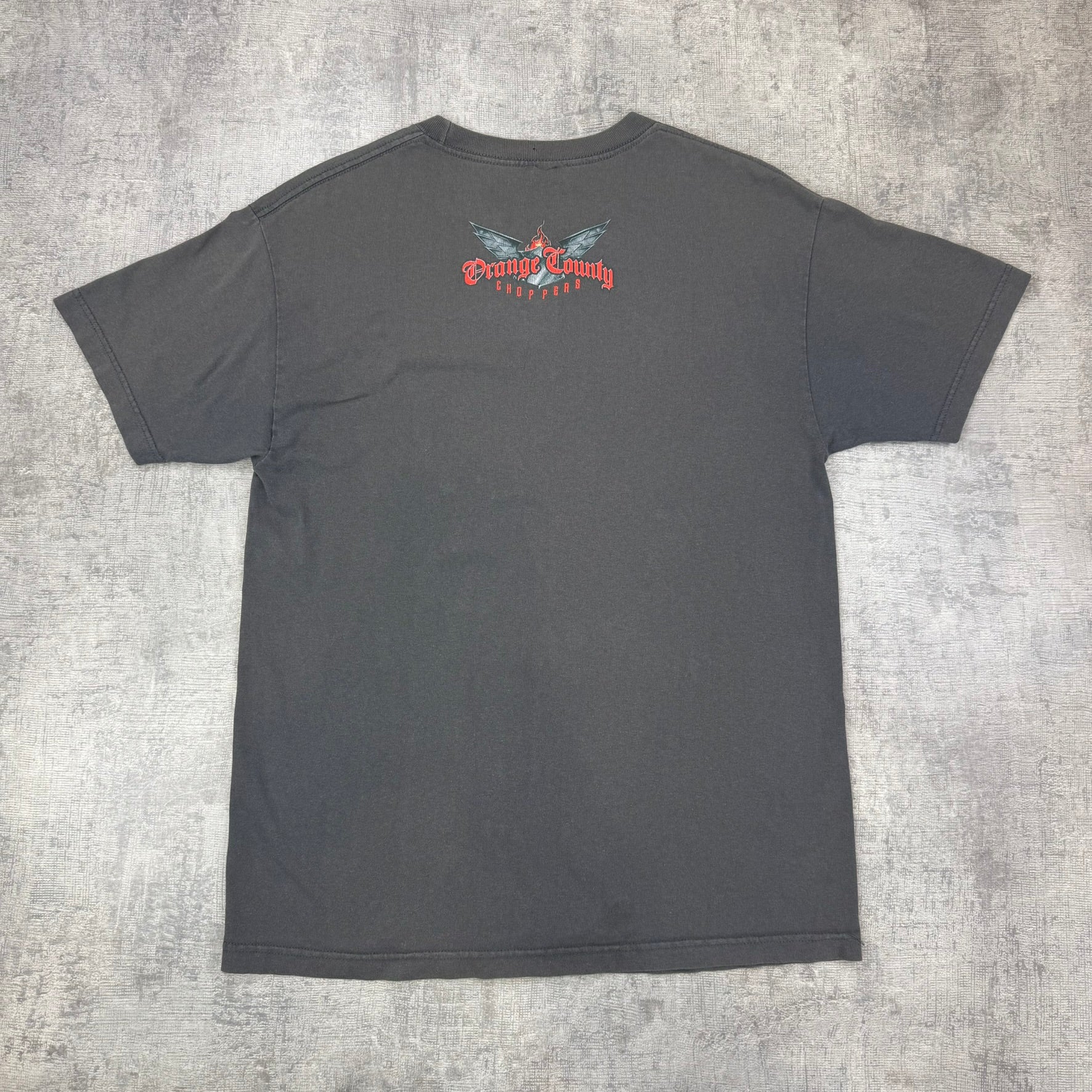 Vintage Y2K Orange County Choppers T-Shirt - Men's Grey (L)