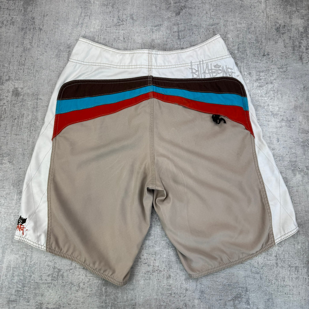 Vintage Y2K Billabong Boardshort's - Men's Beige (32)
