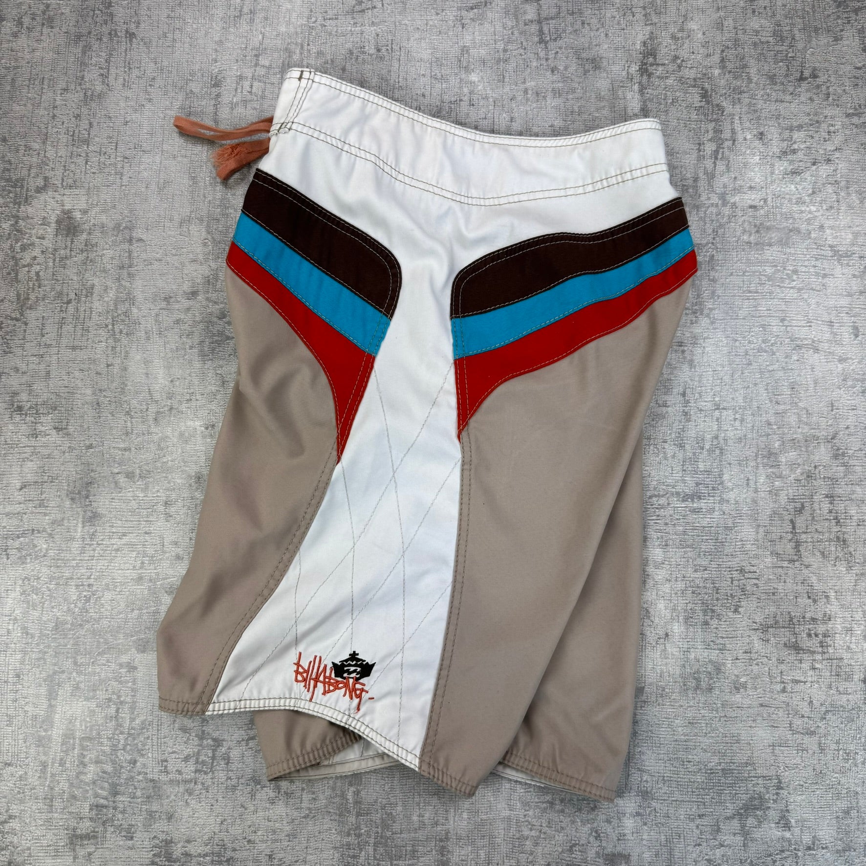 Vintage Y2K Billabong Boardshort's - Men's Beige (32)