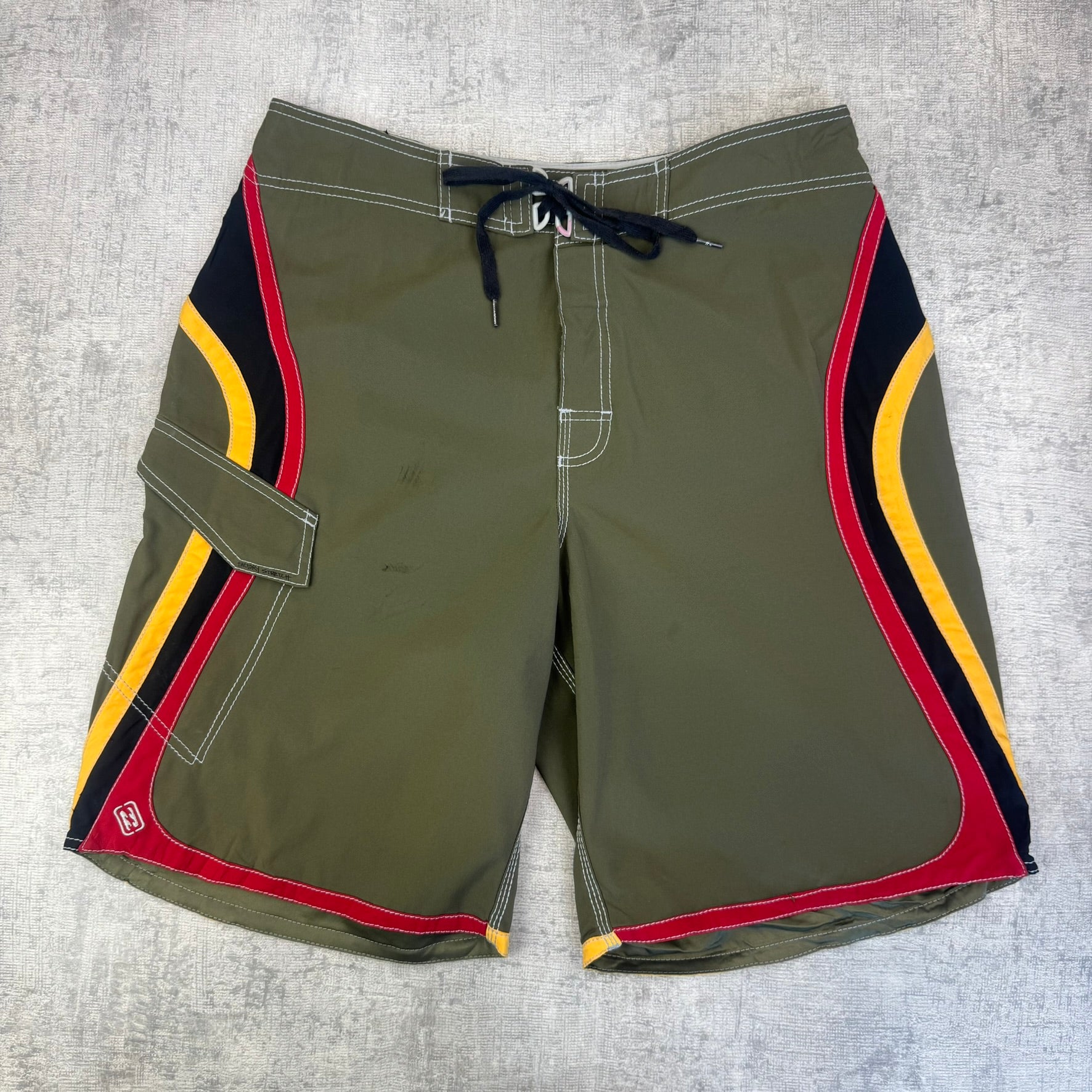 Vintage Y2K Billabong Boardshorts - Men's Brown (34)