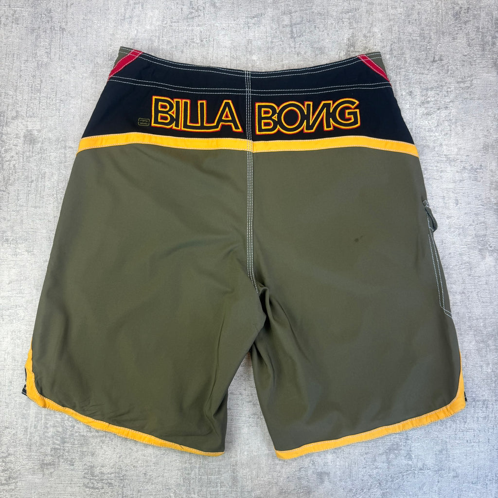 Vintage Y2K Billabong Boardshorts - Men's Brown (34)