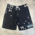 Vintage Y2K Billabong Boardshort's - Men's Black (38)