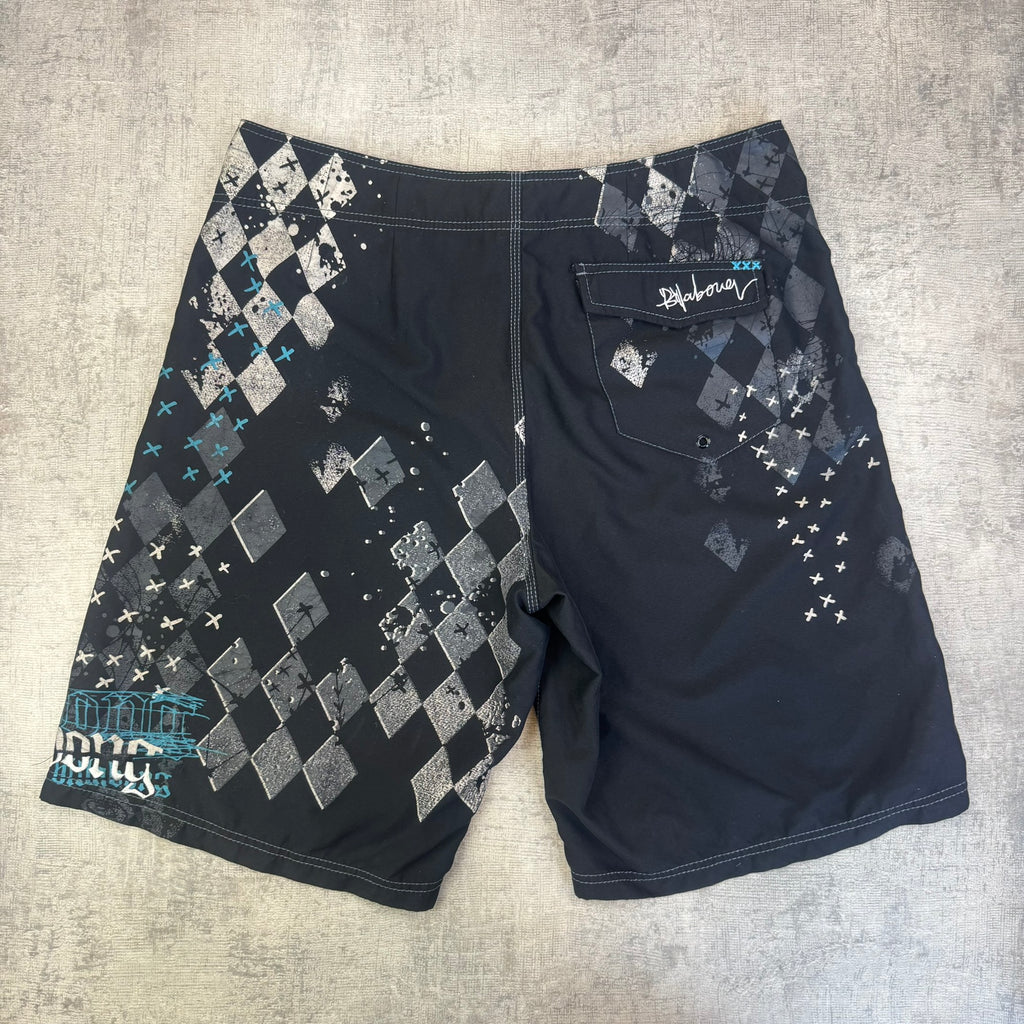 Vintage Y2K Billabong Boardshort's - Men's Black (38)