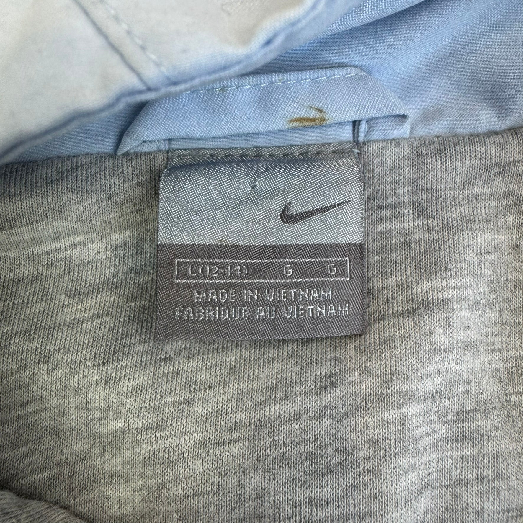 Vintage Nike Spray Jacket - Women's Blue (L)