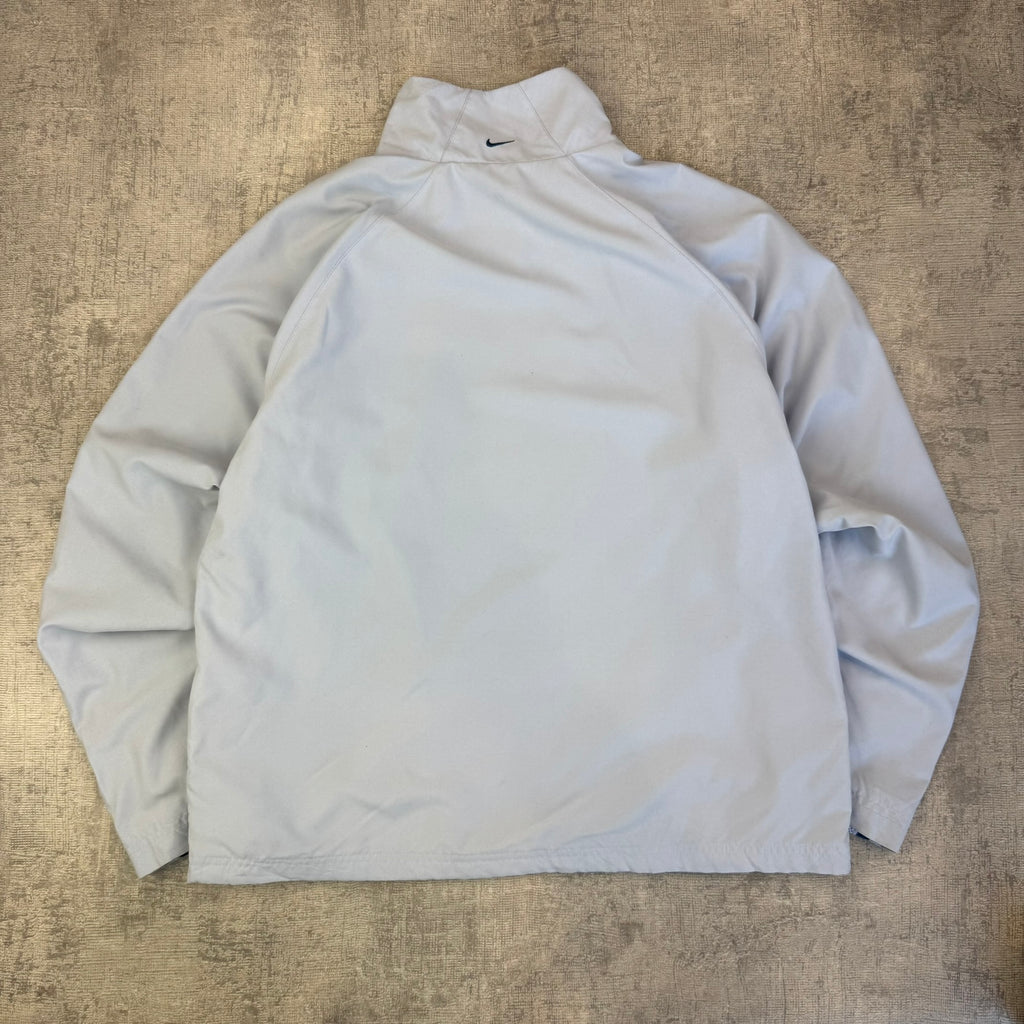 Vintage Nike Spray Jacket - Women's Blue (L)