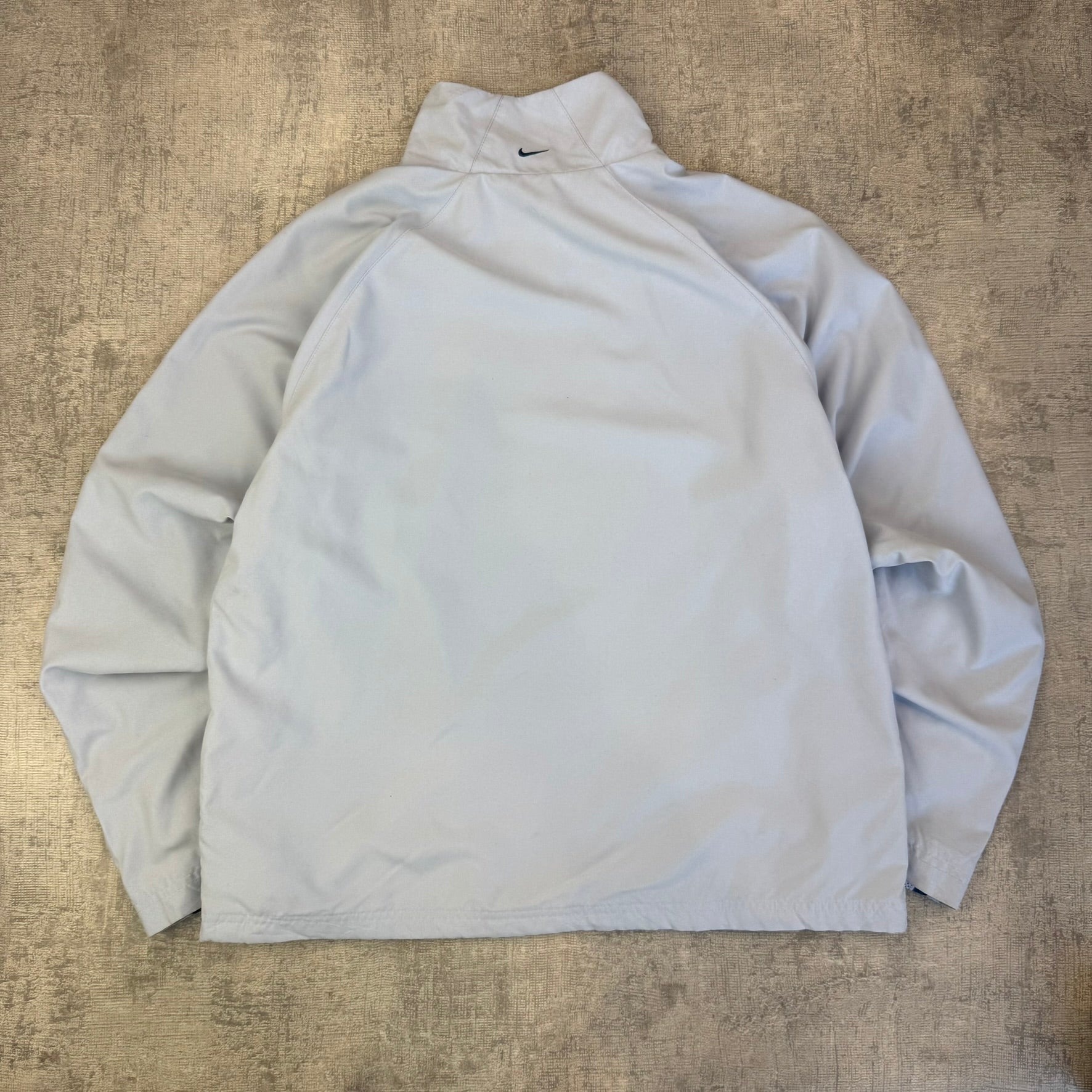 Vintage Nike Spray Jacket - Women's Blue (L)