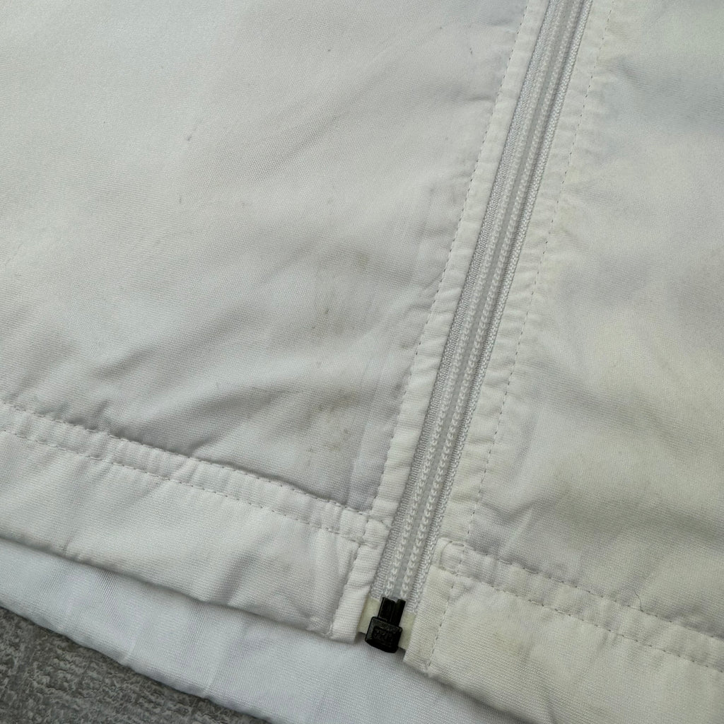 Vintage Y2K Nike Spray Jacket - Men's White (L)