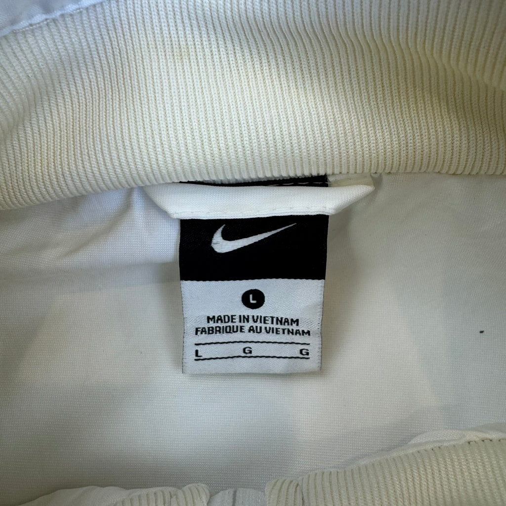 Vintage Y2K Nike Spray Jacket - Men's White (L)