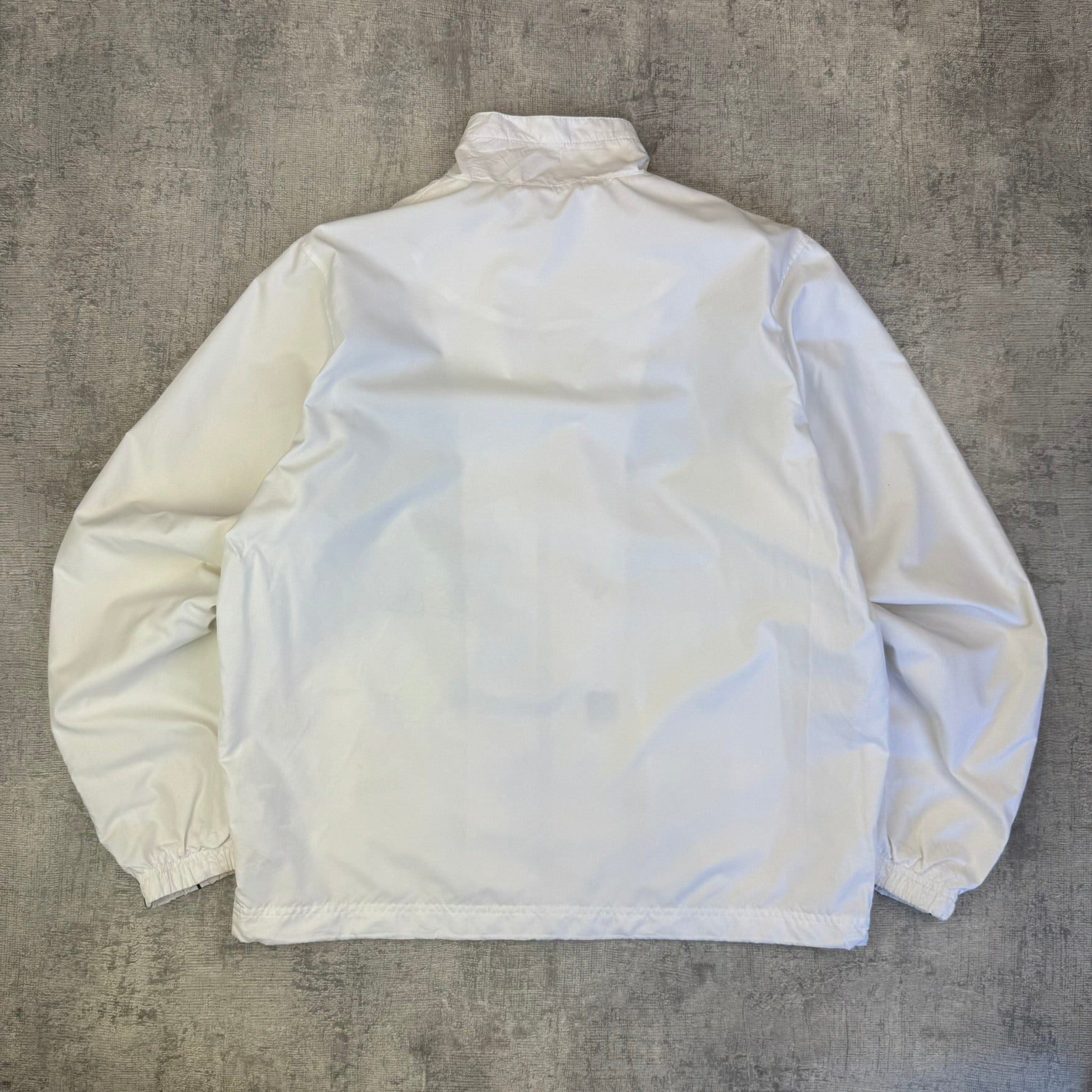 Vintage Y2K Nike Spray Jacket - Men's White (L)