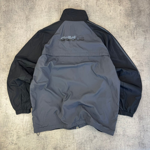 Vintage Adidas Spray Jacket - Men's grey (L)