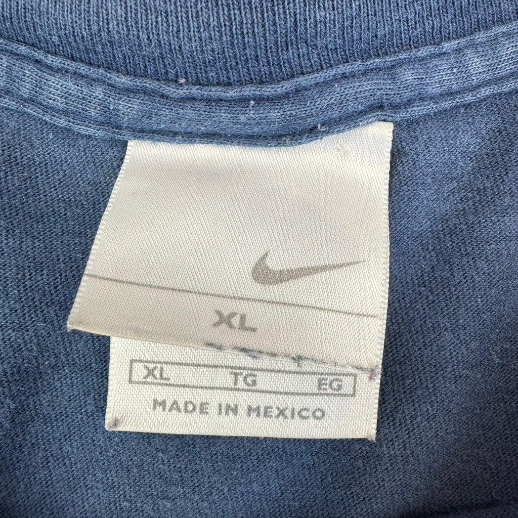 Vintage Nike T-Shirt - Men's Navy Blue (XL)