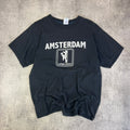 Vintage Redlight District T-Shirt - Men's Black (L)