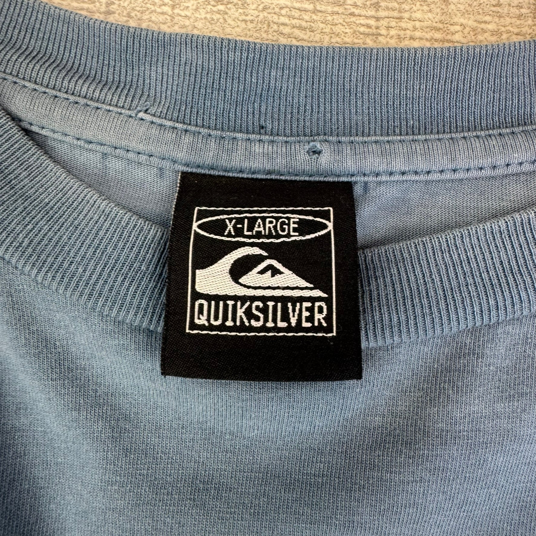 Vintage 90's Quicksilver T-Shirt - Men's Blue (XL)