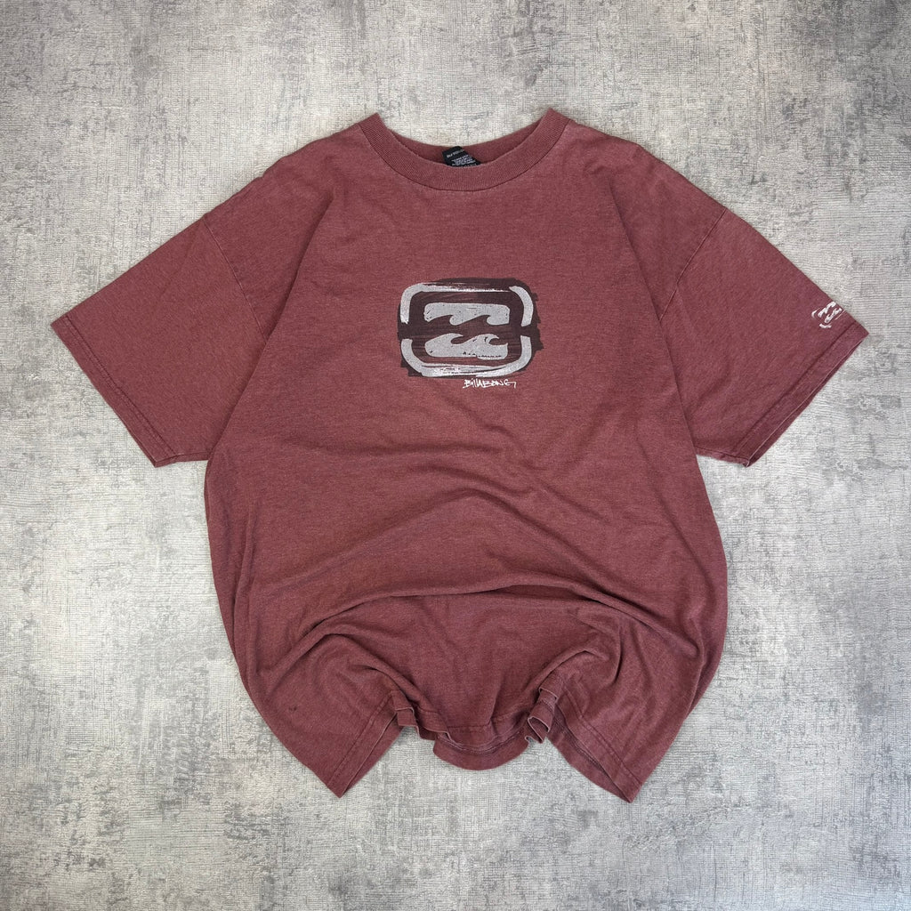 Vintage Y2K Billabong T-Shirt - Men's Red (L)