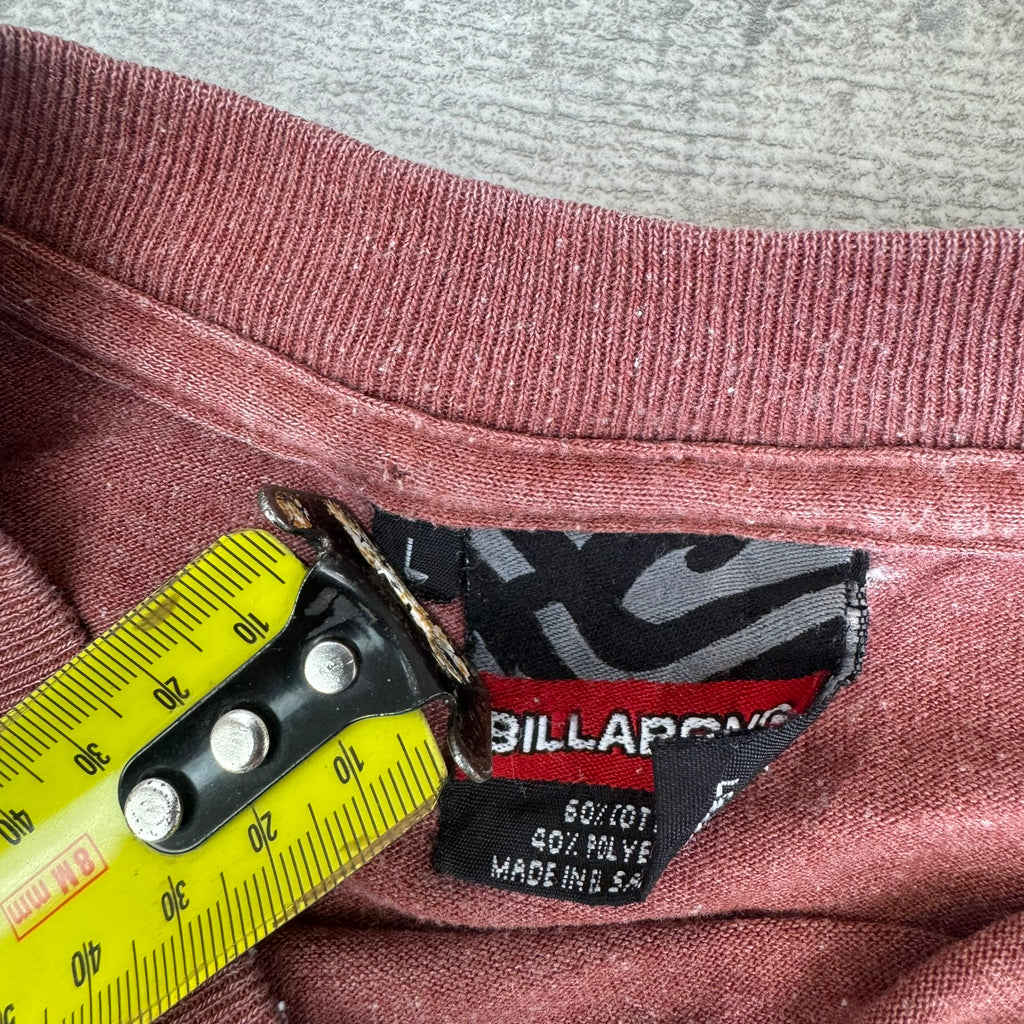 Vintage Y2K Billabong T-Shirt - Men's Red (L)