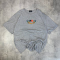 Vintage Mossimo Flame T-Shirt - Men's Grey (L)