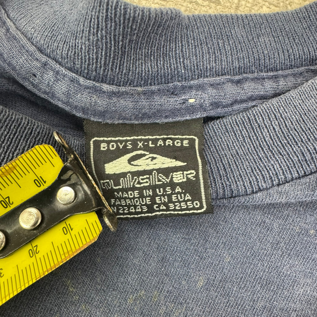 Vintage Quicksilver T-shirt - Boy's Navy (XL)
