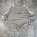 Vintage Adidas Crewneck - Men's Beige (L)